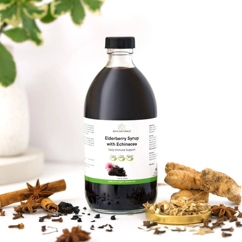 Family Size Elderberry Syrup (500ml)